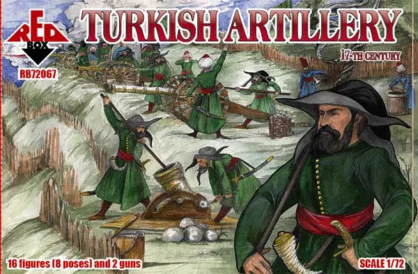 Red Box - Turkish artillery, 17th century 